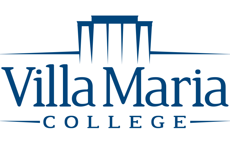 Villa Maria College seal.