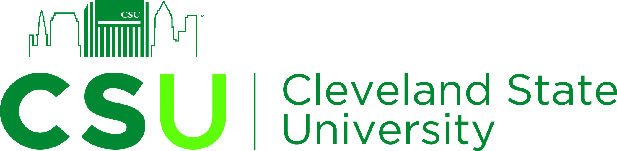 Cleveland State University seal.