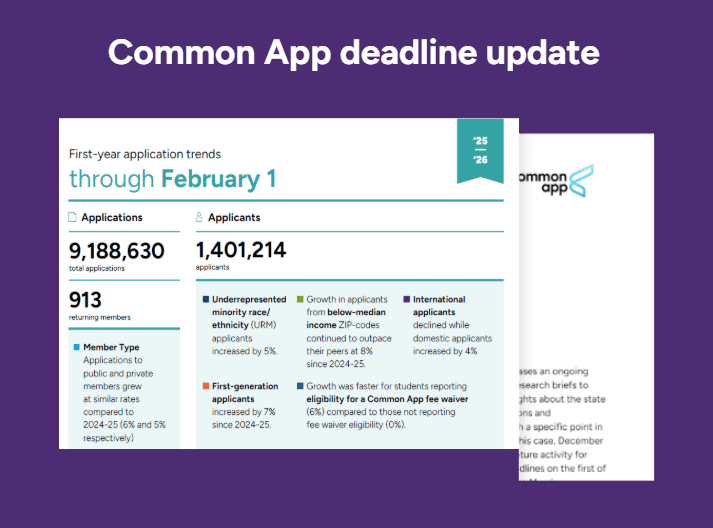 Screenshot of February 1 deadline update.